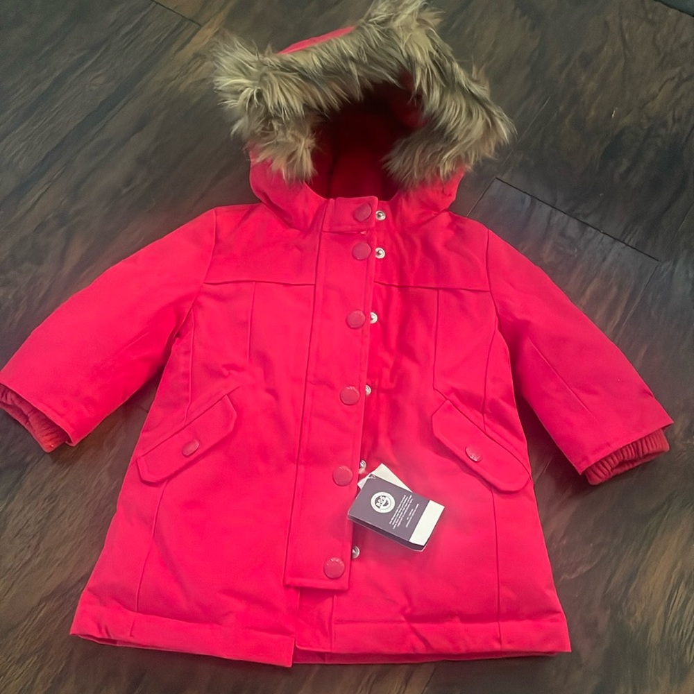 New with tags baby gap pink coat